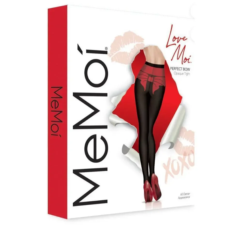 🦋B2G1🦋MeMOÍ LoveMoi Tie Me Up Faux Bow Opaque Tights | Lov303 |